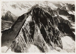 Photo Walter Mittelholzer - Bietschhorn du sud, de 3800 m, Suisse