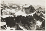 Photo Walter Mittelholzer - Grand Combin, Cervin de l'ouest, de 4400 m