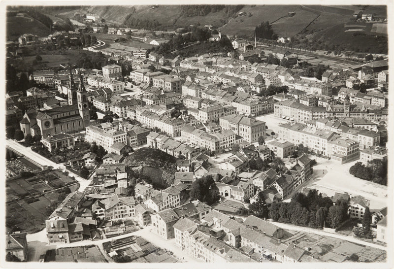 Photo Walter Mittelholzer - Glarus aus 100 m, Suisse