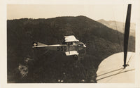 Avion en plein vol - Häfeli DH-3 M IIIa, Suisse Photographie : Aéro-Zürich, Comte, Mittelholzer & Cie