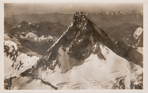 5464 - Photo Walter Mittelholzer - Mont Cervin de 5000 m, Suisse