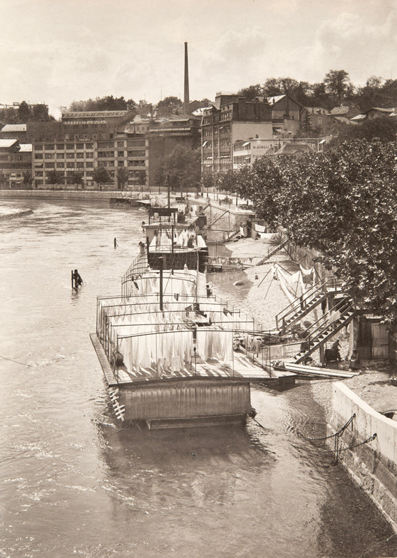 Genève - Le quai de Saint-Jean, aujourd'hui quai du Seujet vers  1915