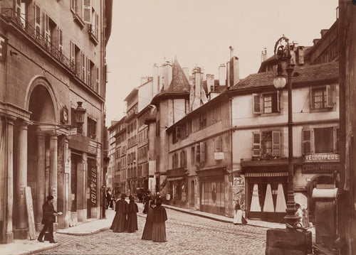 Genève - L'angle de la rue Cornavin et la rue de Coutance