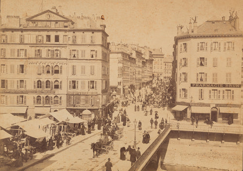 Genève - Quartier de Saint-Gervais, la maison Soret, rue de Coutance