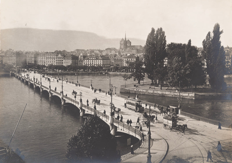 Genève - Le pont du Mont-Blanc