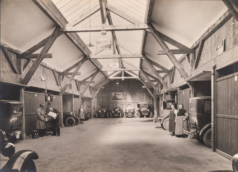 Genève - Garage rue du Stand, rue du Tir vers 1912