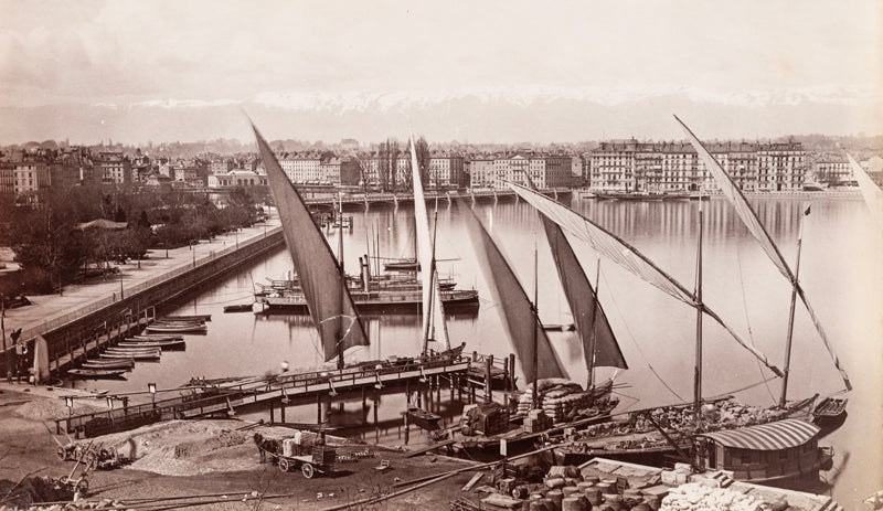 Genève - Le port des Eaux-Vives
