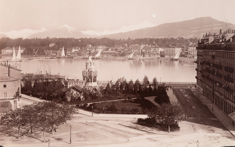 Genève - La place des Alpes