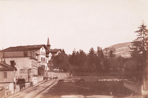 Genève - Eaux-Vives, rue et école du XXXI-Décembre