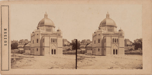 Genève - La Synagogue vers 1858