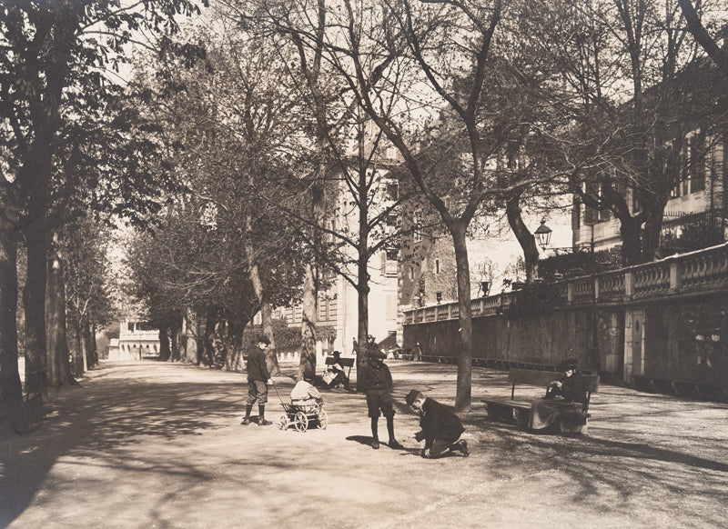  Genève - La Treille, jeux d'enfants vers 1920