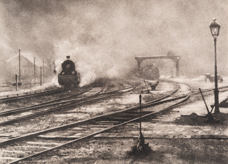 Genève_La gare des Eaux-Vives en 1944