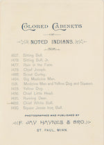 Indiens - Chief White Bull, USA