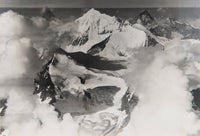 Walter Mittelholzer - Brunegghorn, Bishorn, Weisshorn, Dent Blanche, Matterhorn vue du nord-ouest, Suisse