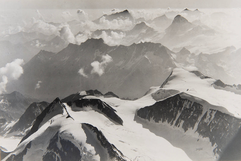Walter Mittelholzer - Mont Blanc de Cheilon, Pointe Blanche, Pigne d'Arolla, Dent Blanche