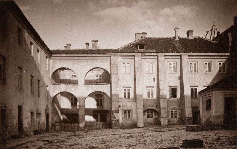 Photo Jan Bulhak - Wilno (Vilnius), L'Université, Pologne (Actuellement Lituanie)