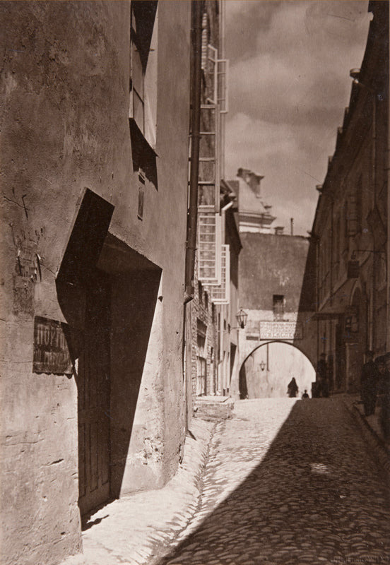 PhoPhoto Jan Bulhak - Wilno (Vilnius), La rue Casimir, Pologne (Actuellement Lituanie)to Jan Bulhak - Wilno (Vilnius), La rue St-Casimir, Pologne (Actuellement Lituanie)