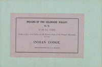  Indiens de la vallée du Colorado, No. 75. U-IN-TA UTES, USA