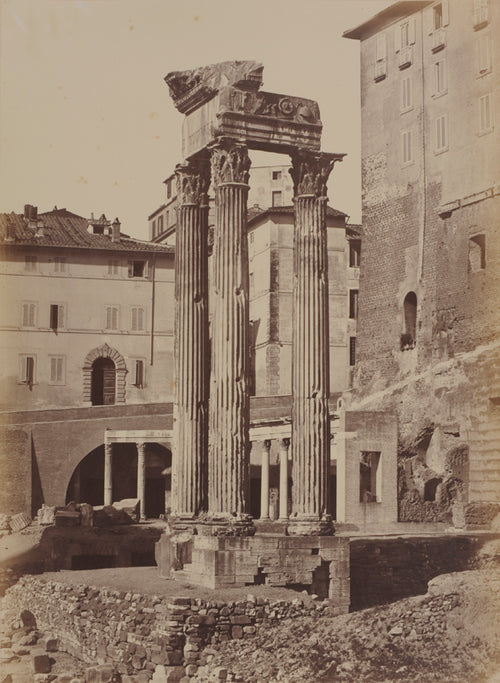 Giuseppe Ninci - Temple de Jupiter Tonnant, Rome, Italie