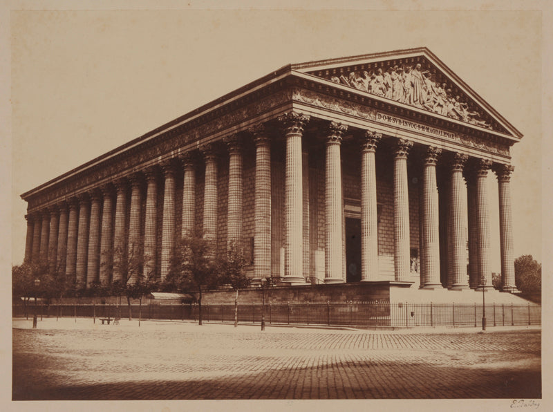 Eduard Denis Baldus - Eglise de la Madeleine, Paris, France