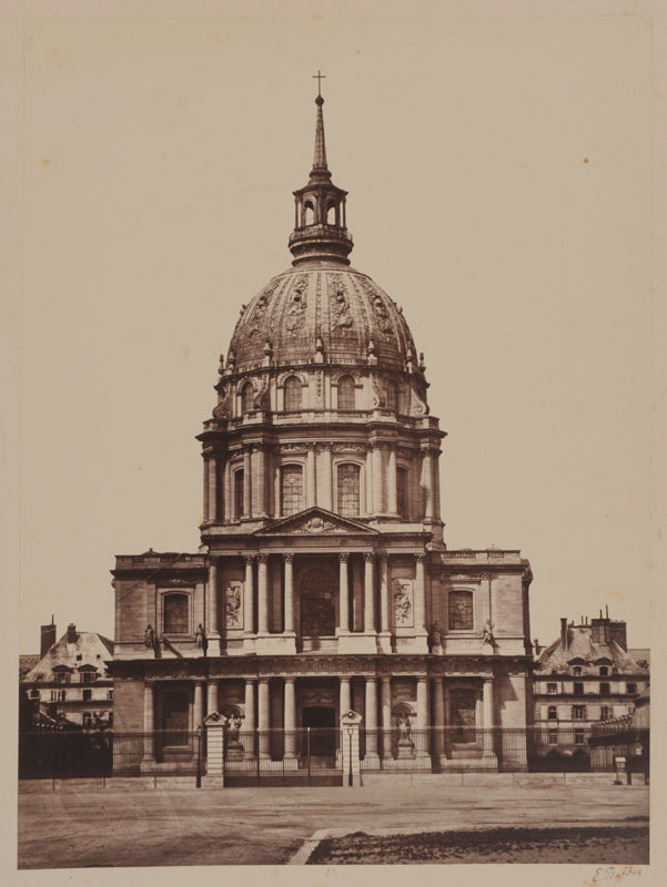 Eduard Denis Baldus - Dôme des Invalides, Paris, France