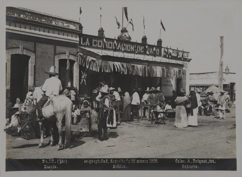 Alfred Briquet - Quartier de Mexico, Mexique