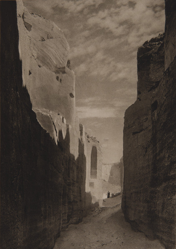 Fred Boissonnas - Carrières de grès de Silsileh, Egypte