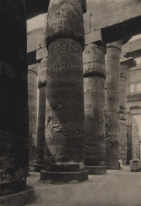 Fred Boissonnas - Salle hypostyle de Karnak, Egypte