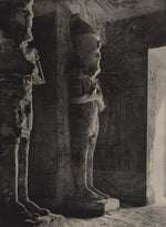 Fred Boissonnas, Intérieur du temple d'Abou Simbel, Egypte