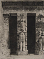 Fred Boissonnas - Temple de Medinet Habou, Première cour, Egypte