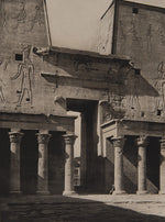 Fred Boissonnas - Temple d'Edfou, Intérieur de la porte du pylône, Egypte