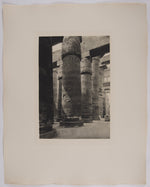 Fred Boissonnas - Salle hypostyle de Karnak, Egypte
