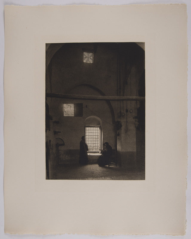 Fred Boissonnas - La chapelle Saint-Michel au couvent de Saint-Paul, Egypte