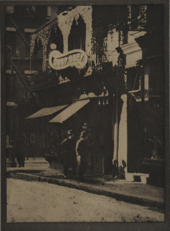 Alvin Langdon Coburn - The Chinese Quarter, New York, USA
