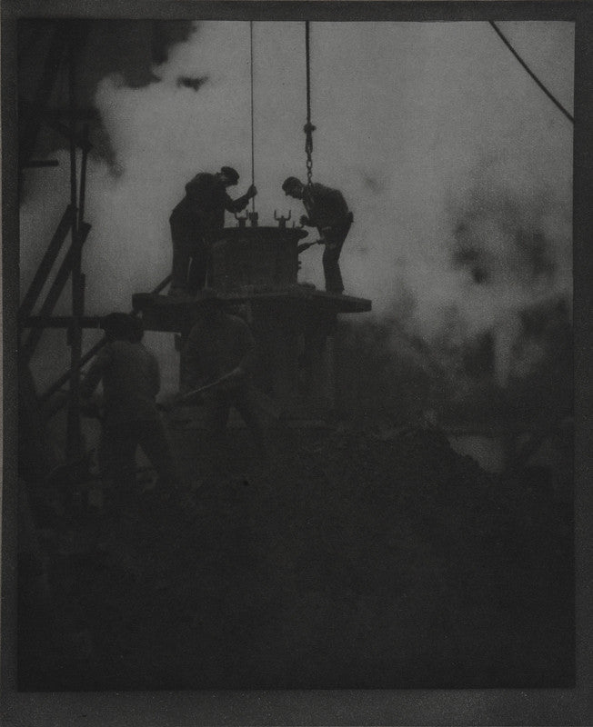Alvin Langdon Coburn - The Tunnel-Builders, New York, USA