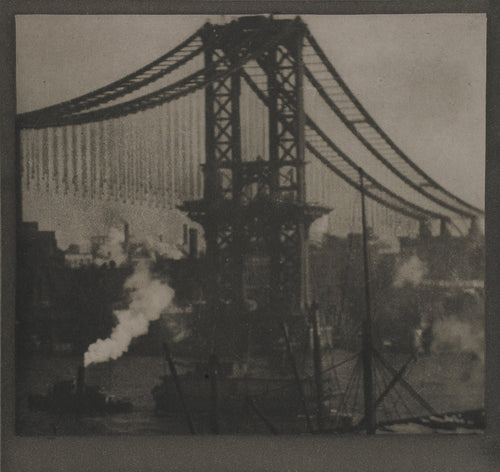 Alvin Langdon Coburn - The Unfinished Bridge, New York, USA