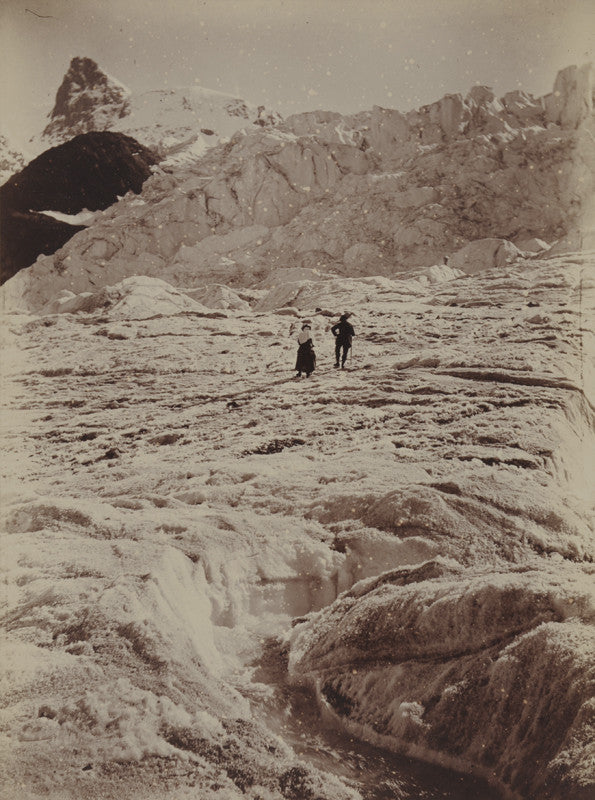 Gabriel Loppé - Glacier Théodule, Zermatt, Alpes, Suisse