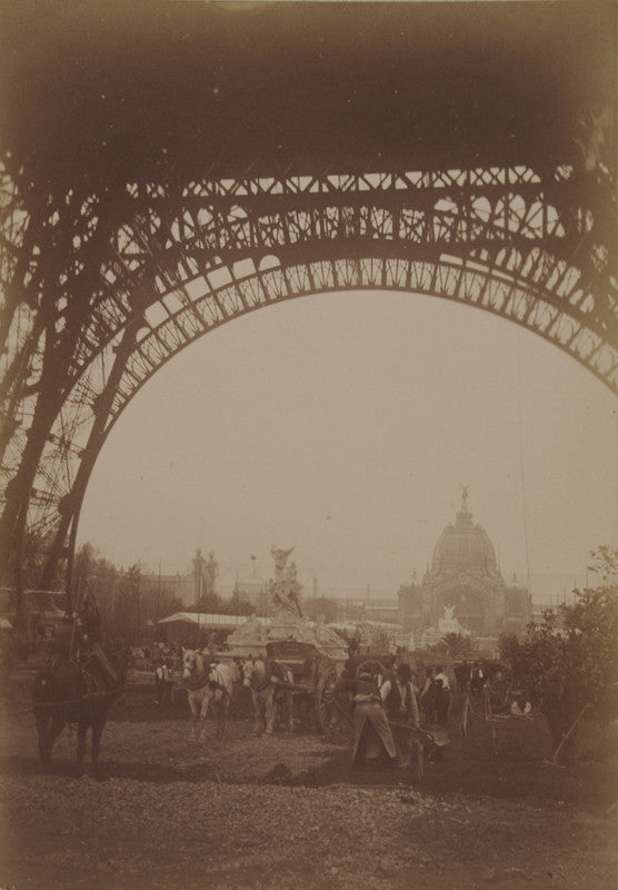 Gabriel Loppé - La Tour Eiffel, Paris, France. 