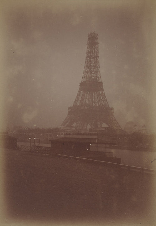 Gabriel Loppé - La Tour Eiffel le soir, Paris, France
