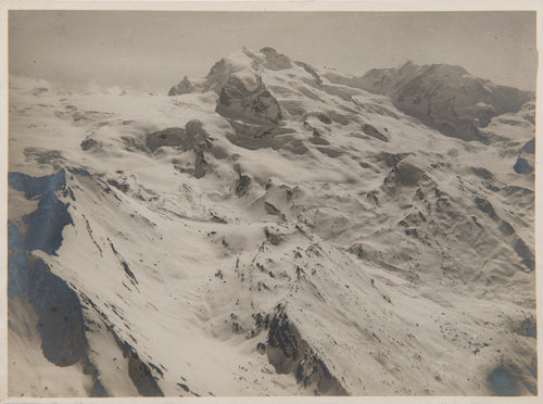 Walter Mittelholzer. Mte. Rosa u. Lysskamm v. 4000m, Suisse